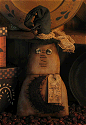 Primitive Witch Cupboard Doll