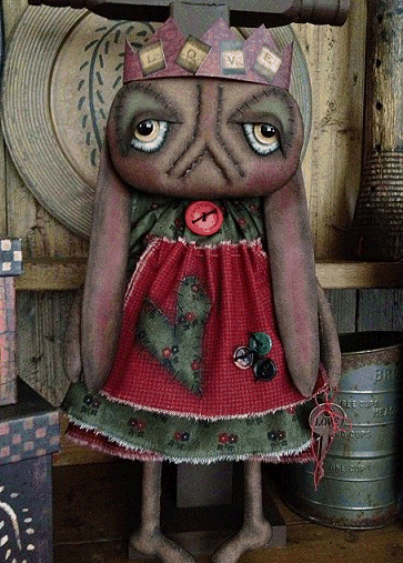 Primitive Bunny Doll Pattern