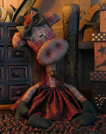 Primitive Giraffe Doll Pattern