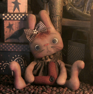 Primitive Rabbit Doll Pattern