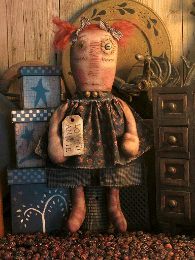 Primitive Raggedy Ann Doll Pattern