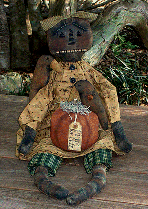 Primitive Grungy Ima Jean Doll - Antiques, Art and Collectibles