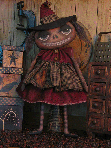 Primitive Witch Doll  Pattern