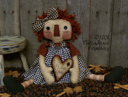 free raggedy ann doll pattern