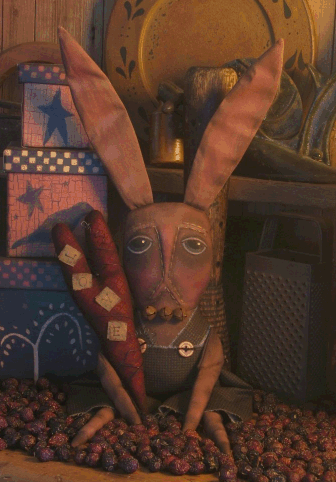 Primitive Rabbit Pattern